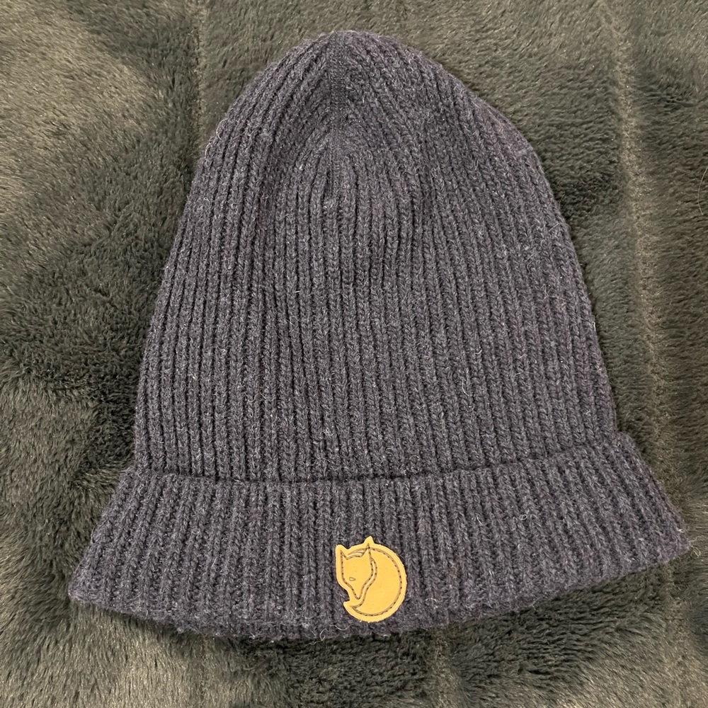 Fjällräven Navy Rib Beanie